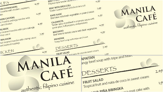 Manila Caf&ecaute;